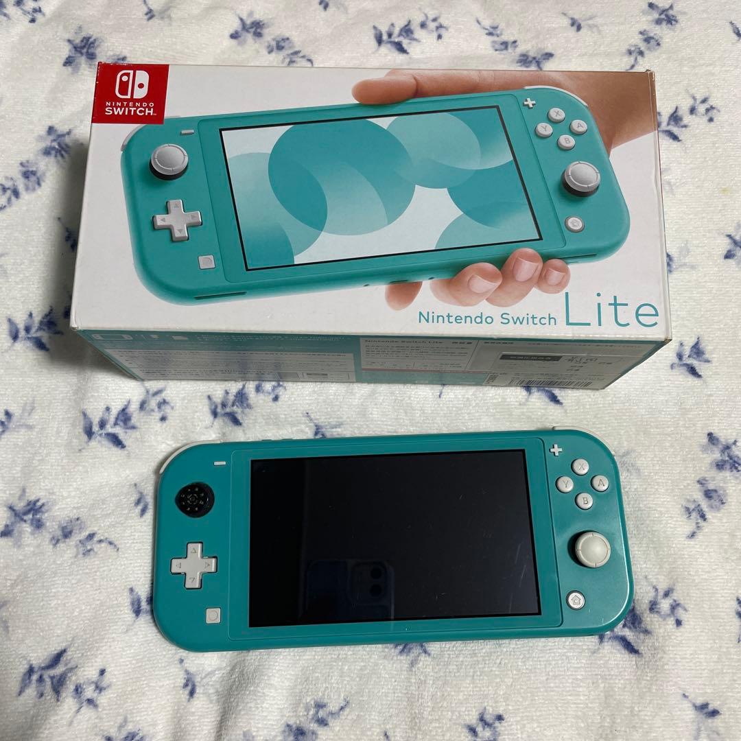 Nintendo Switch Lite ターコイズ ジャンク品 箱付き