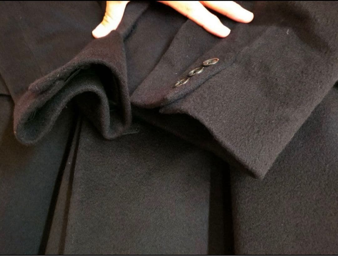 【状態良好】Burberrys イギリス製 カシミア100%　チェスターコート