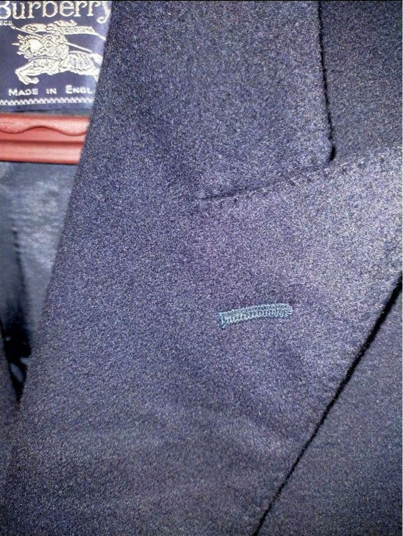 【状態良好】Burberrys イギリス製 カシミア100%　チェスターコート