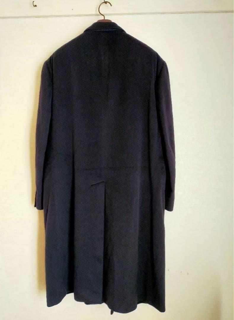 【状態良好】Burberrys イギリス製 カシミア100%　チェスターコート