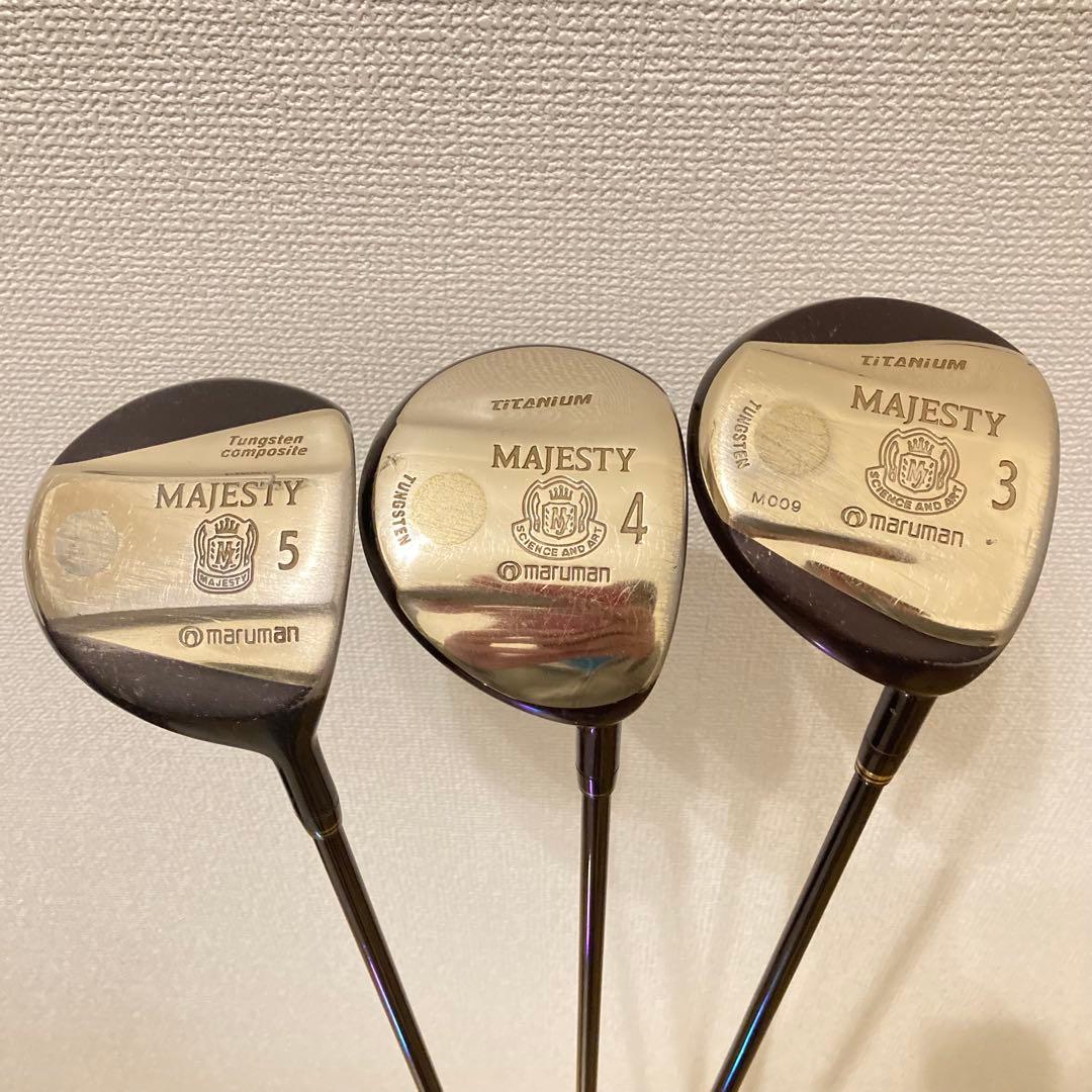 MAJESTY フェアウェイウッド 3本セット