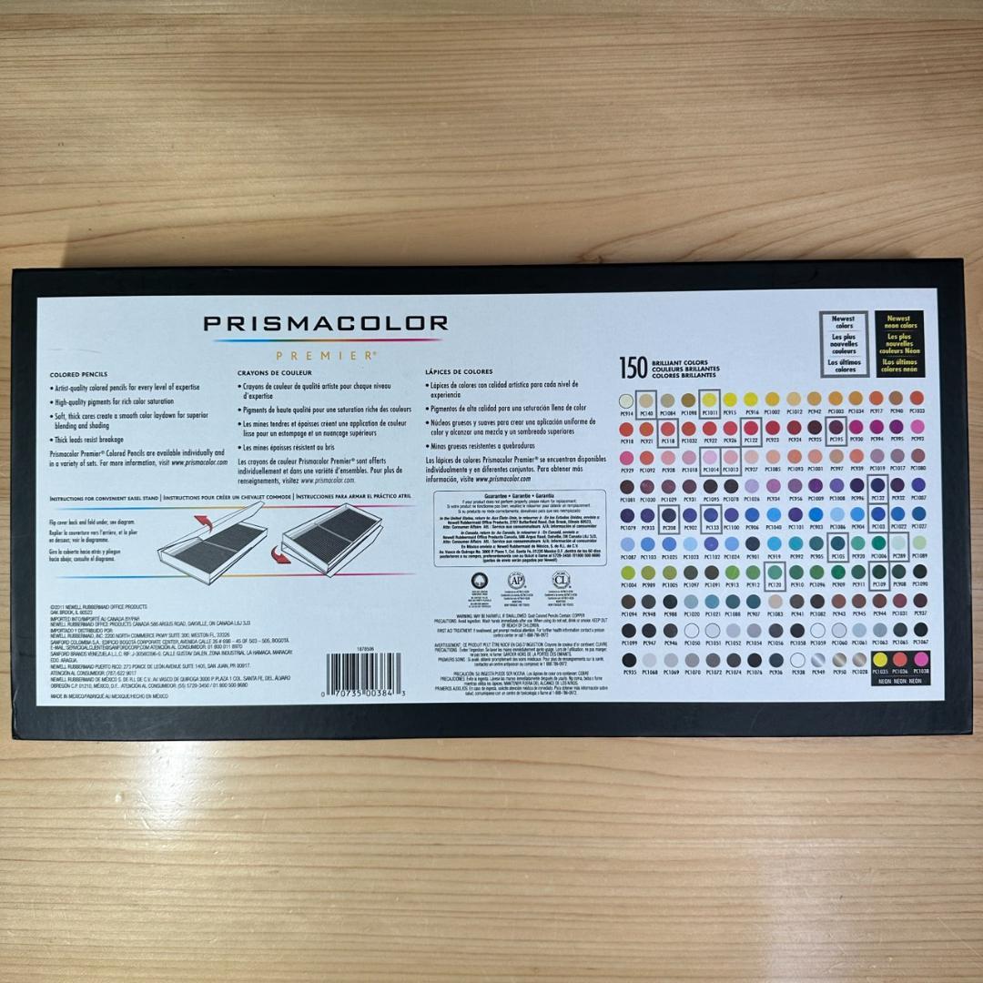 プリズマカラー 150色 /PRISMACOLOR PREMIER /油性色鉛筆