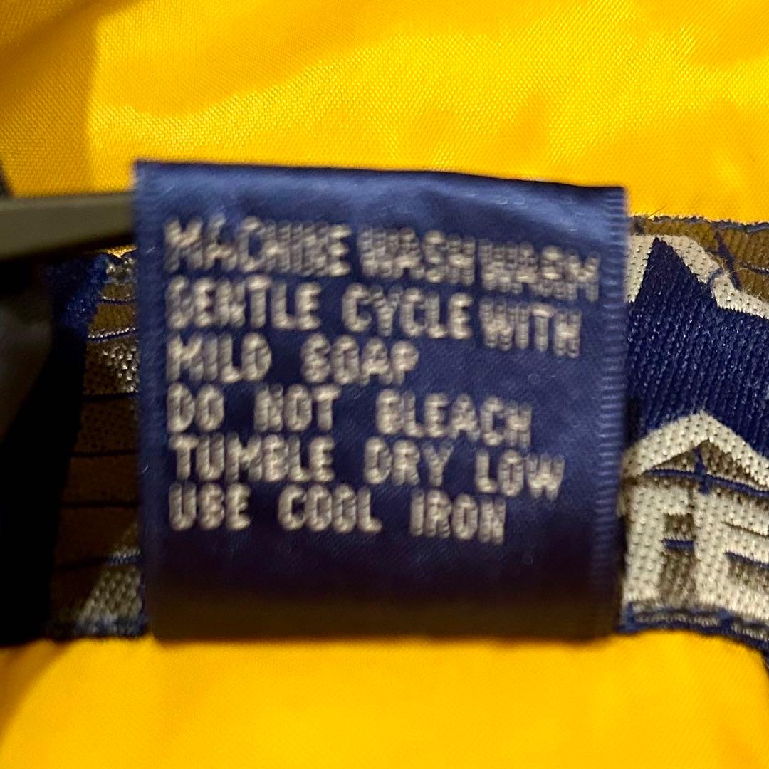 STARTER　フーディージャケット　ミシガン・ウルヴァリンズ　紺/黄　M