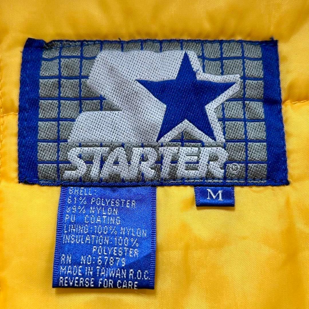 STARTER　フーディージャケット　ミシガン・ウルヴァリンズ　紺/黄　M