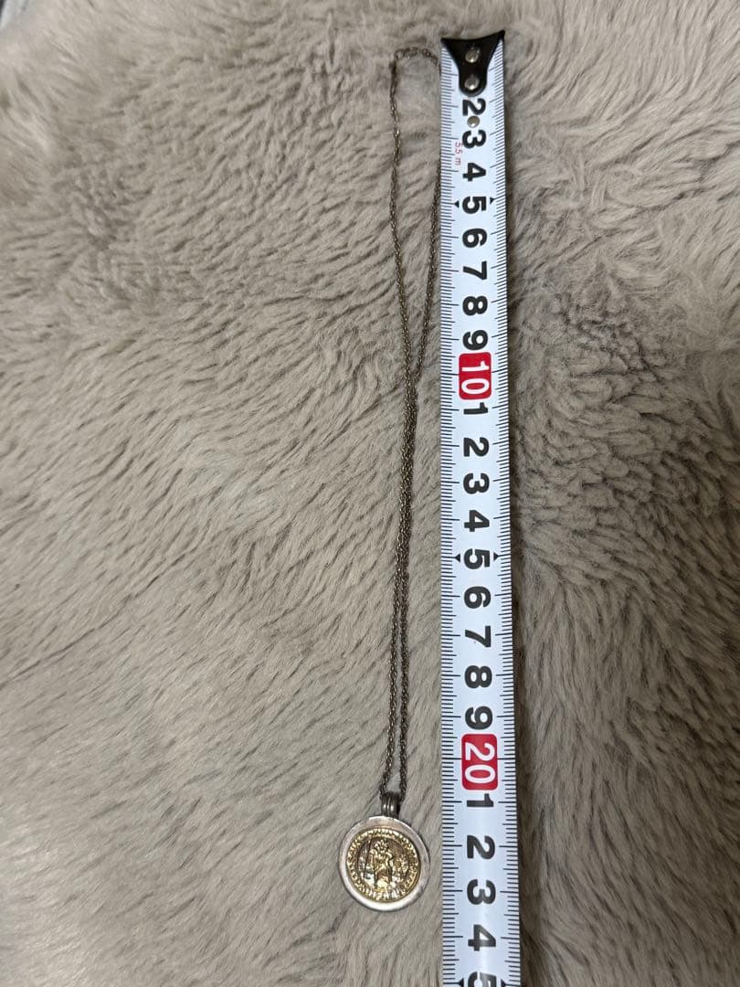 TIFFANY セントクリストファー 18KT×STERLINGネックレス