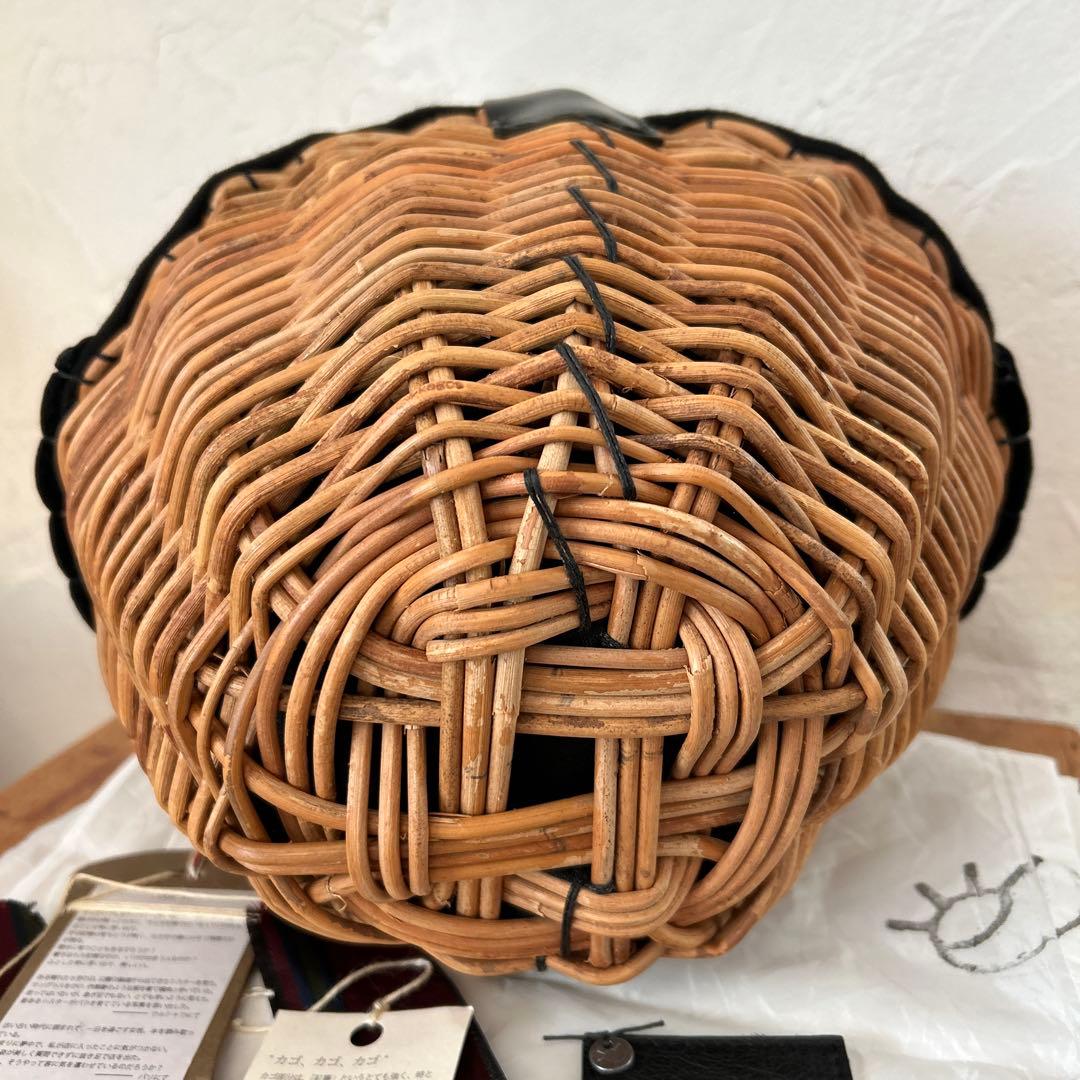 ◎未使用　レア　ebagos エバゴス　カゴバッグ ベロア　内田彩仍さん愛用