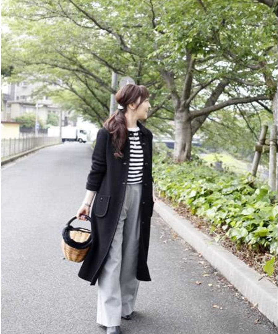 ◎未使用　レア　ebagos エバゴス　カゴバッグ ベロア　内田彩仍さん愛用