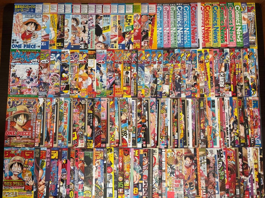 ONE PIECE 1〜111巻 初版コミックスニュース ジャンパラ ジャンコミ