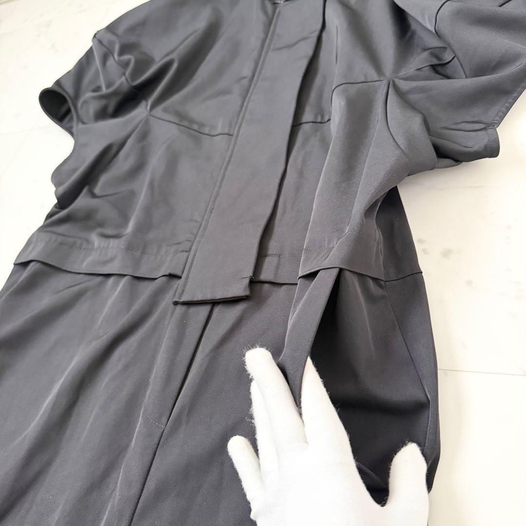 人気❤️マチャット machatt ボリュームスリーブオールインワン　ブラック