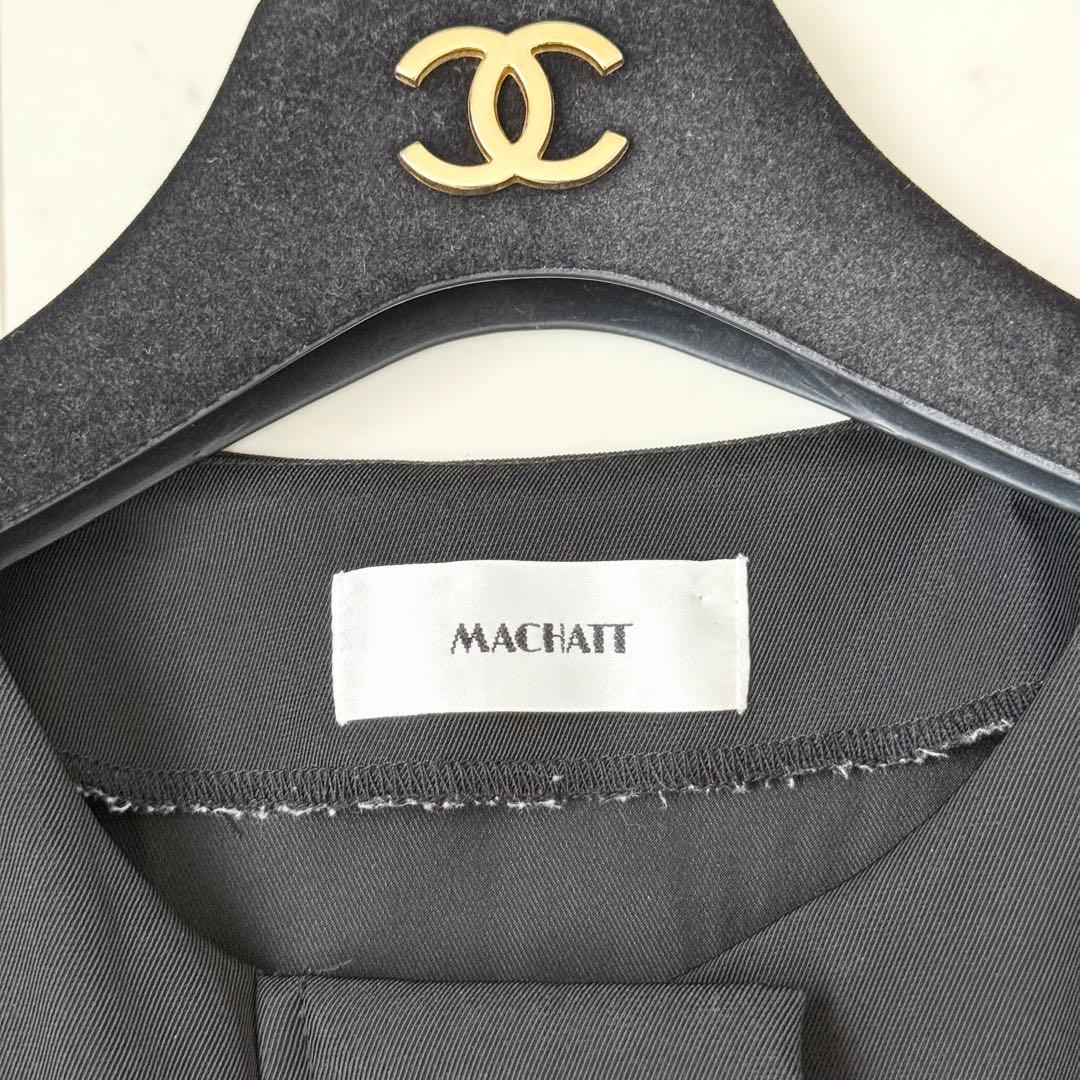 人気❤️マチャット machatt ボリュームスリーブオールインワン　ブラック