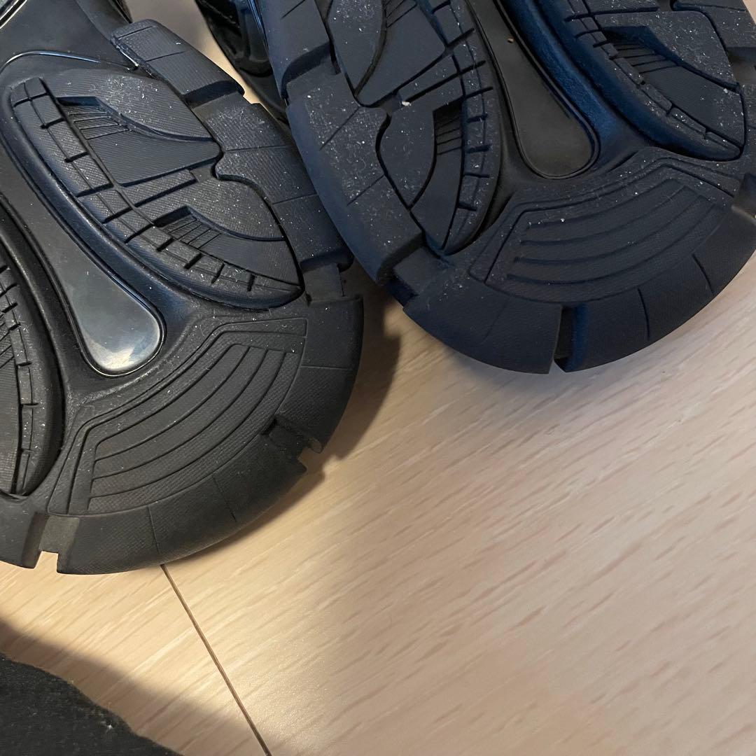 未使用 BALENCIAGA track サンダル ブラック 24cm