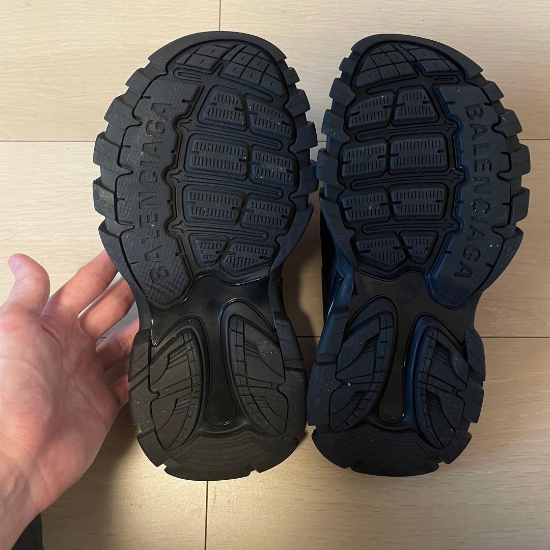 未使用 BALENCIAGA track サンダル ブラック 24cm
