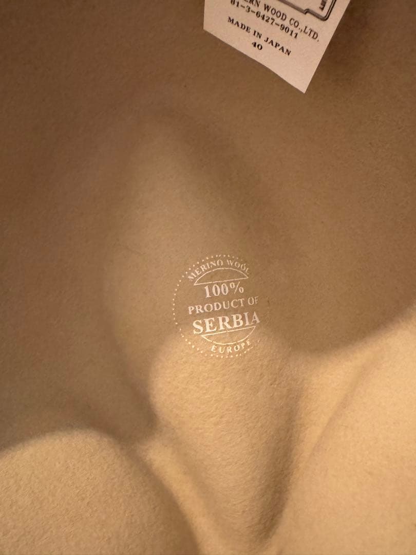 THE H.W DOG＆CO. TRAVELERS HAT サイズ40