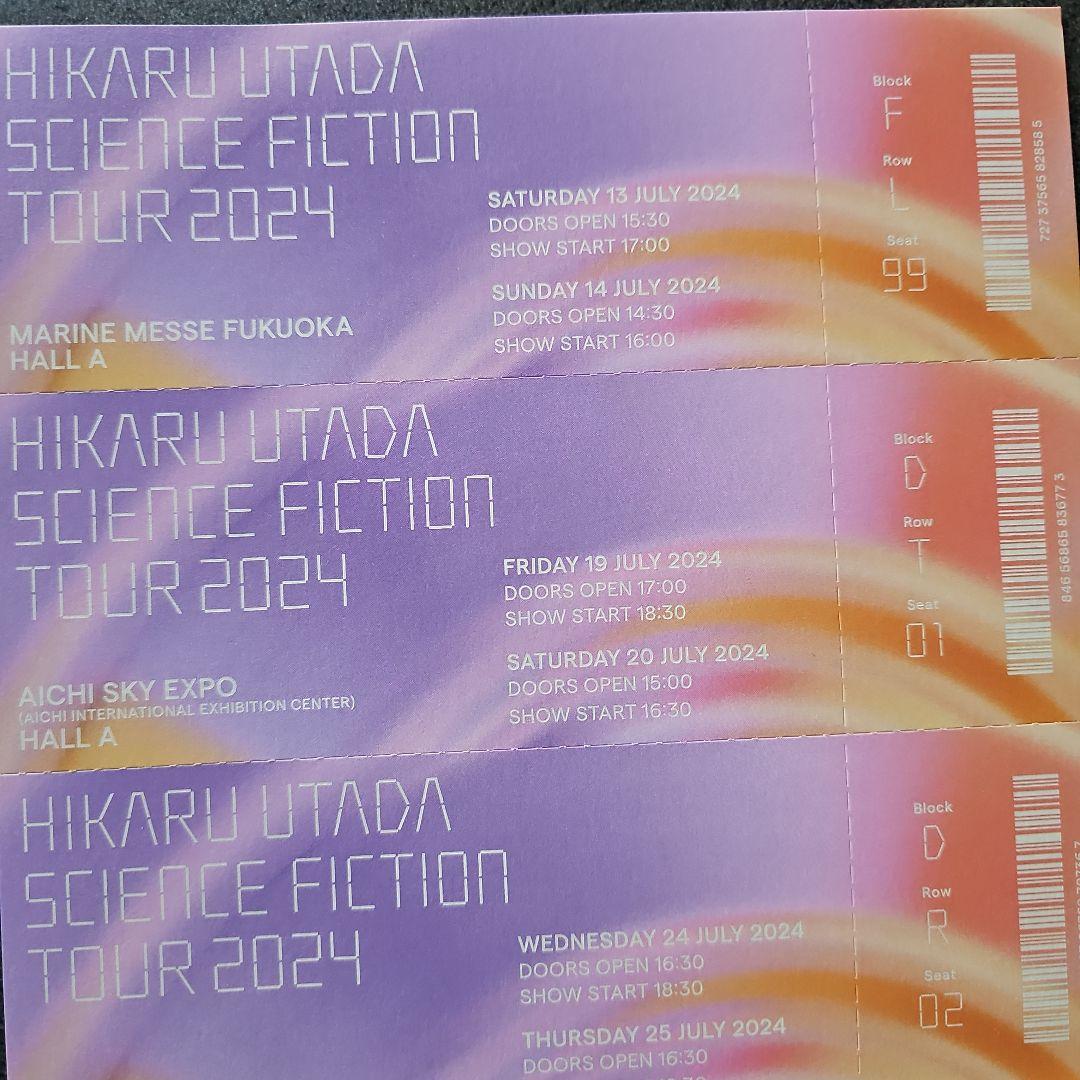 宇多田ヒカル/HIKARU UTADA SCIENCE FICTION TOU…
