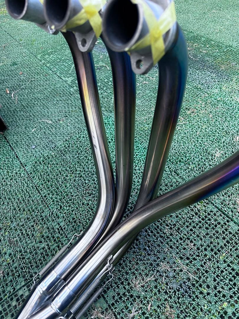 cbx400f cbr400f サタケチタンマフラー　ノーカット 最終値下げ