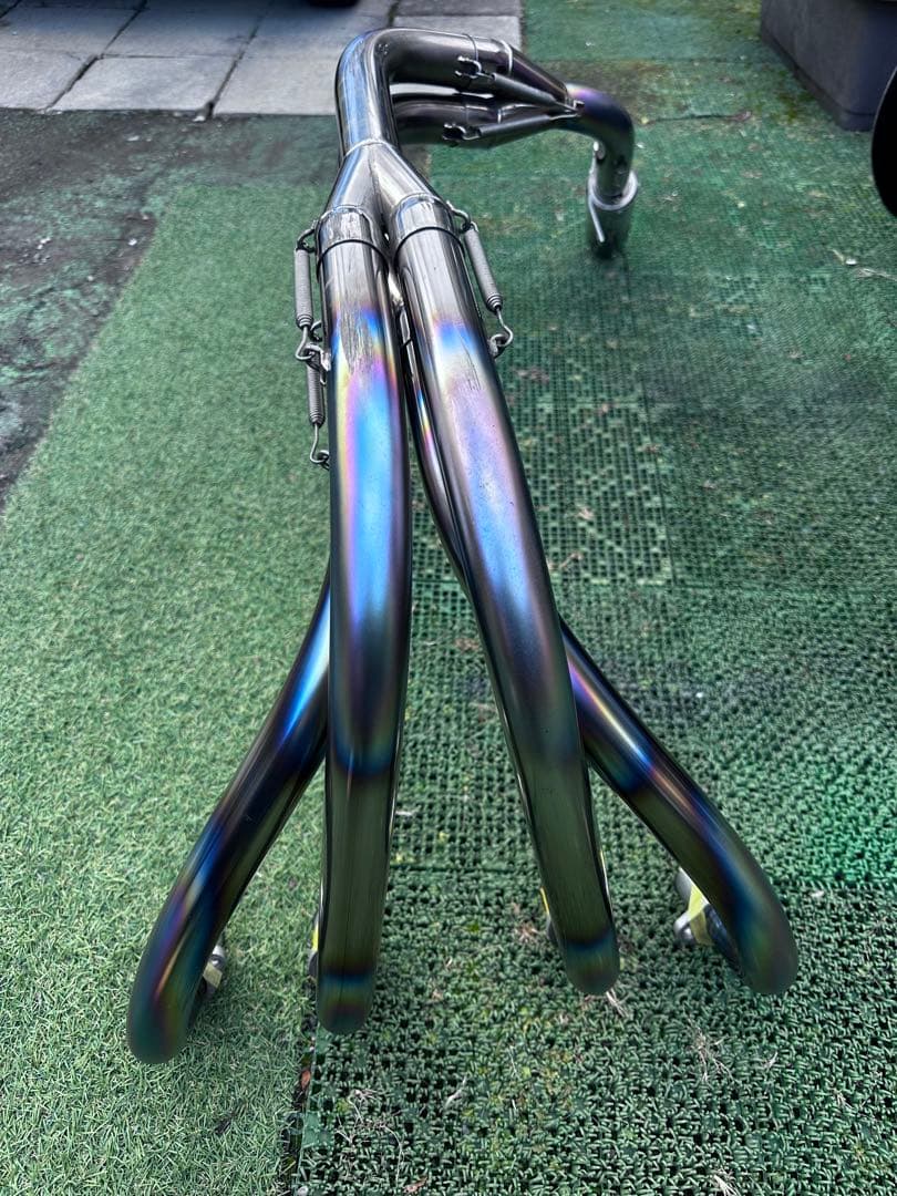 cbx400f cbr400f サタケチタンマフラー　ノーカット 最終値下げ