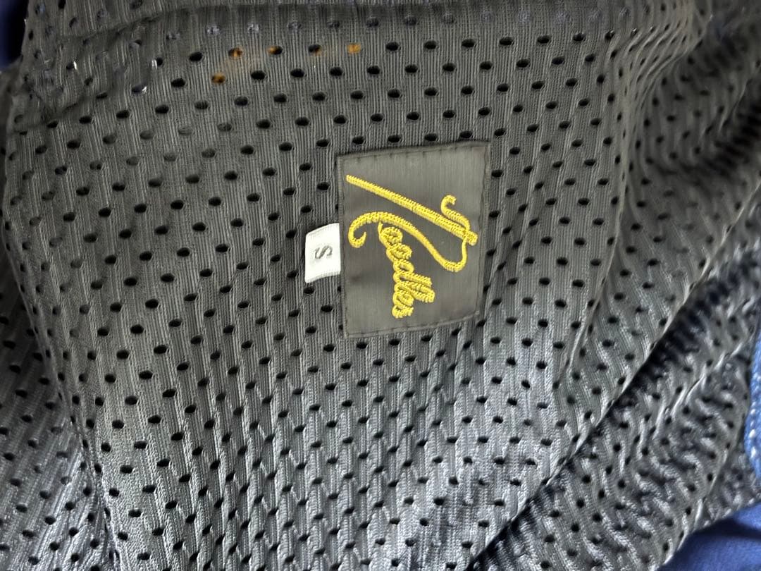 バ*ン様 Needles トラックパンツ ブルー　STUDIOUS別注