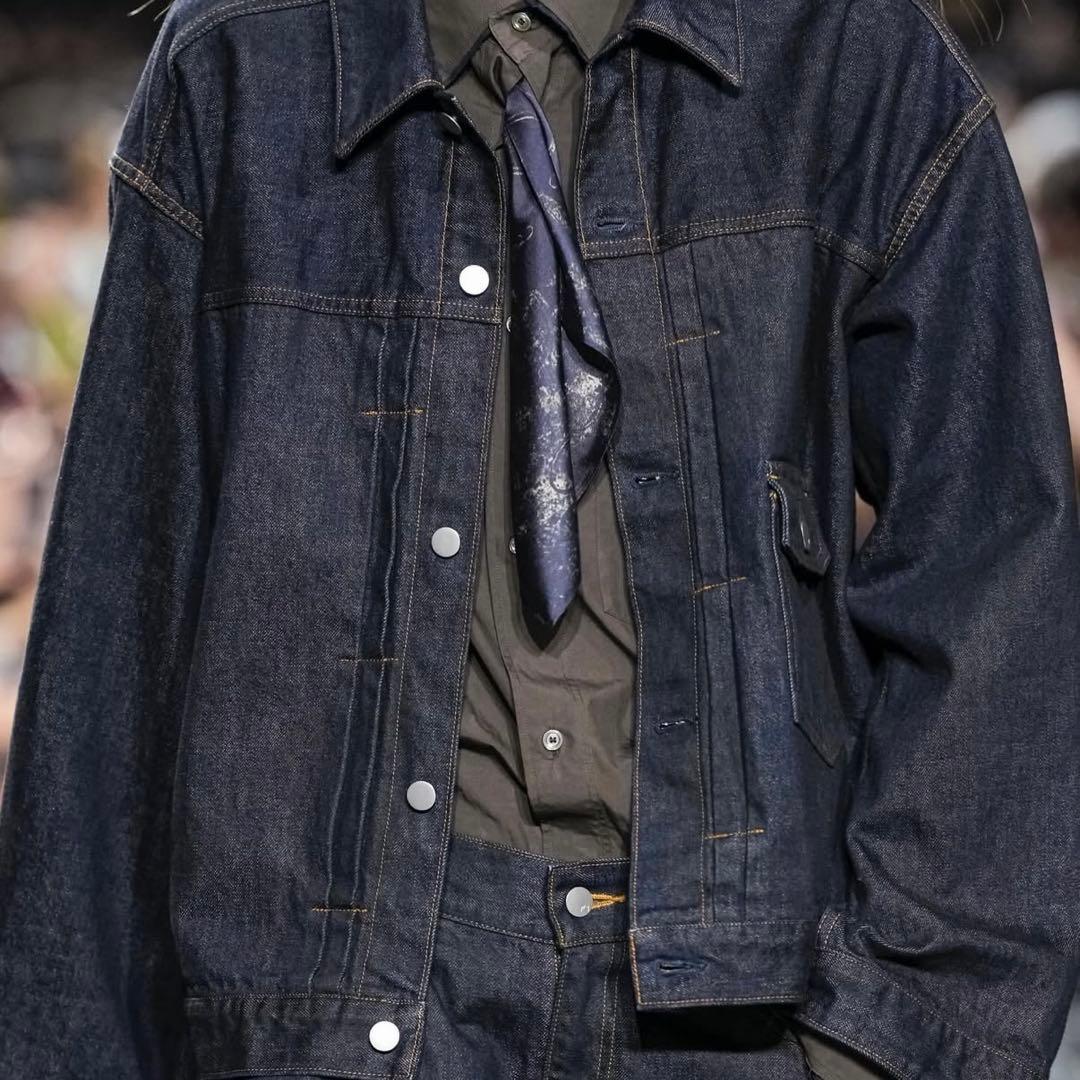 サイズ2 ancellm SELVEDGEDENIMJACKET TYPE-01