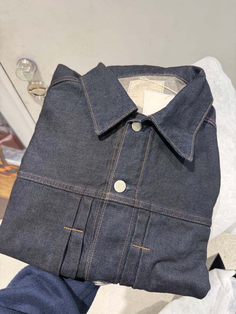 サイズ2 ancellm SELVEDGEDENIMJACKET TYPE-01