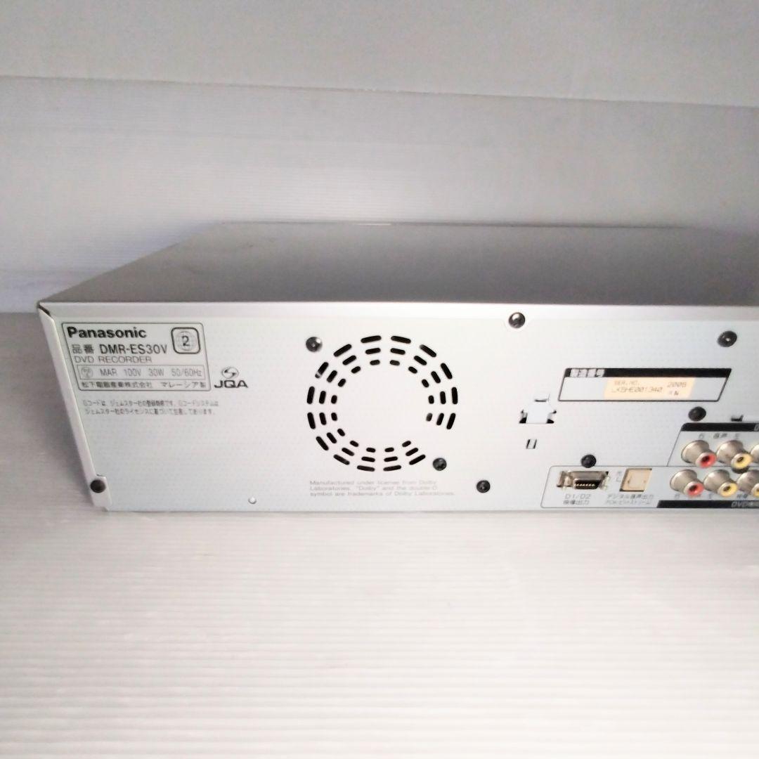 Panasonic　パナソニックVHS/DVDビデオデッキ　DMR-ES30V