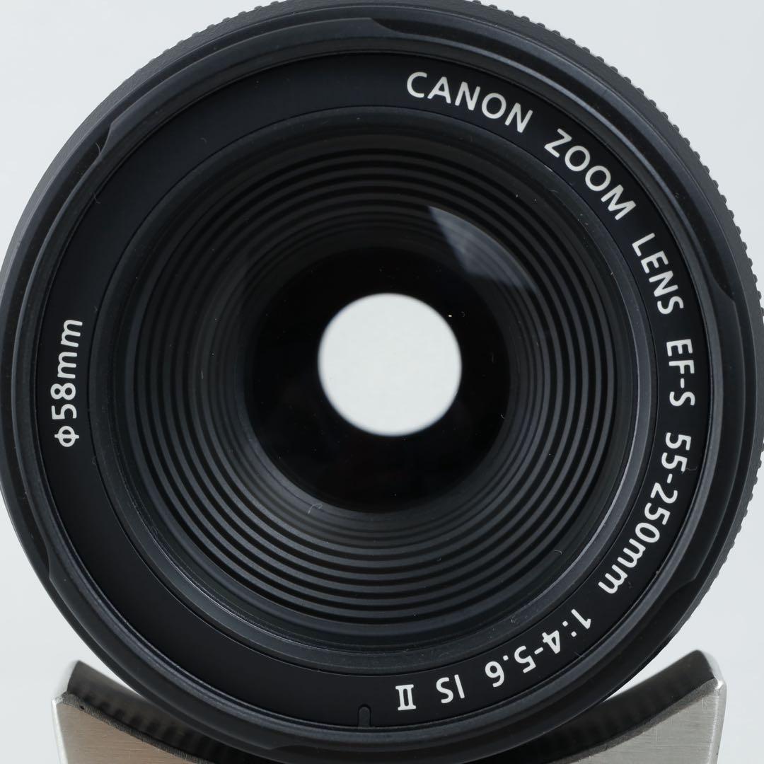 110 ★EF-S55-250IS Ⅱ★CANONキヤノン★望遠ズームレンズ