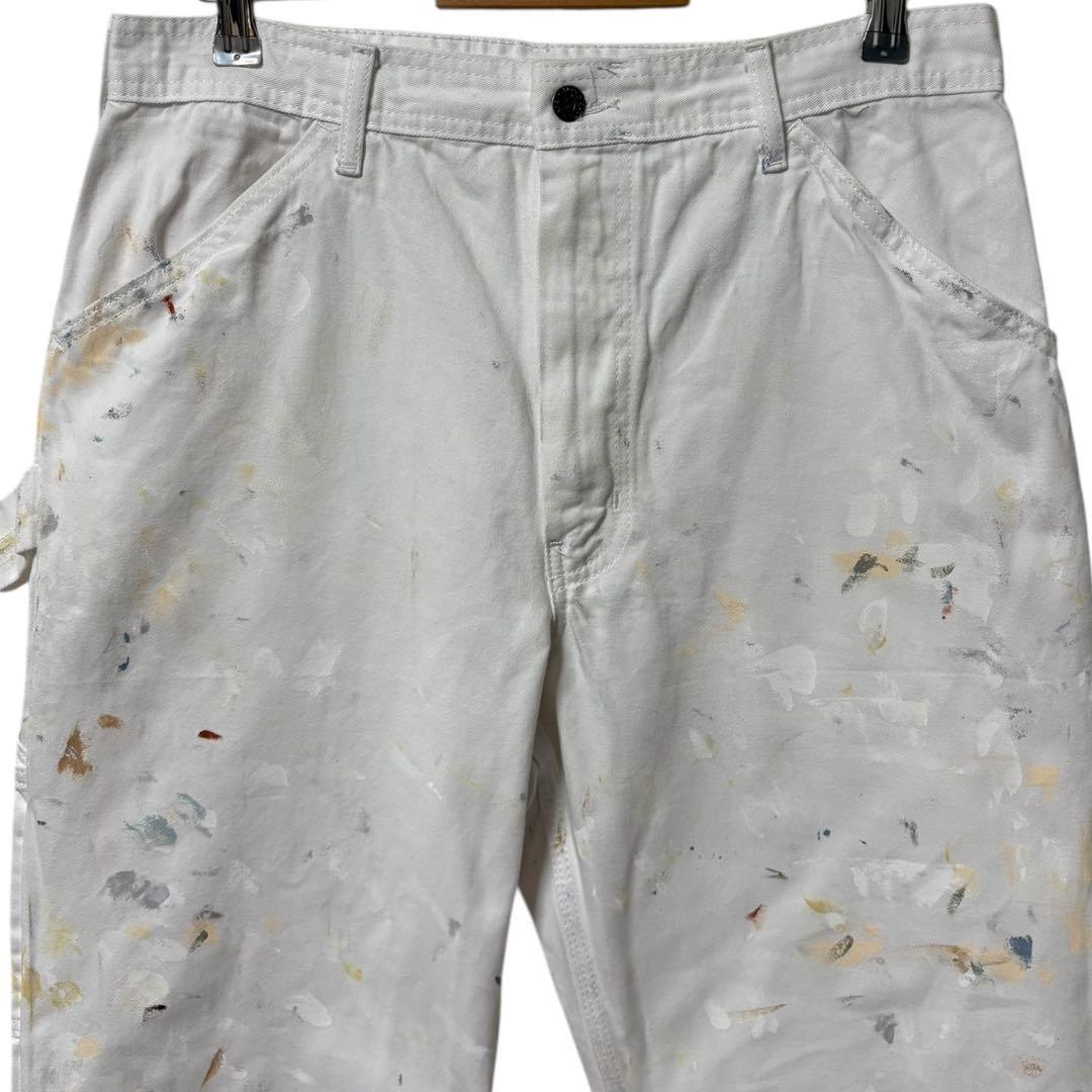 USA製 TRADESMAN デニムペインターパンツ ペイント ペンキ 一点物