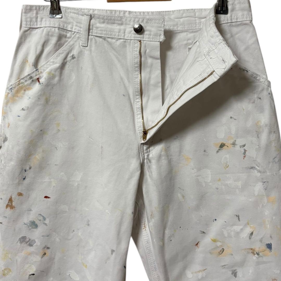 USA製 TRADESMAN デニムペインターパンツ ペイント ペンキ 一点物