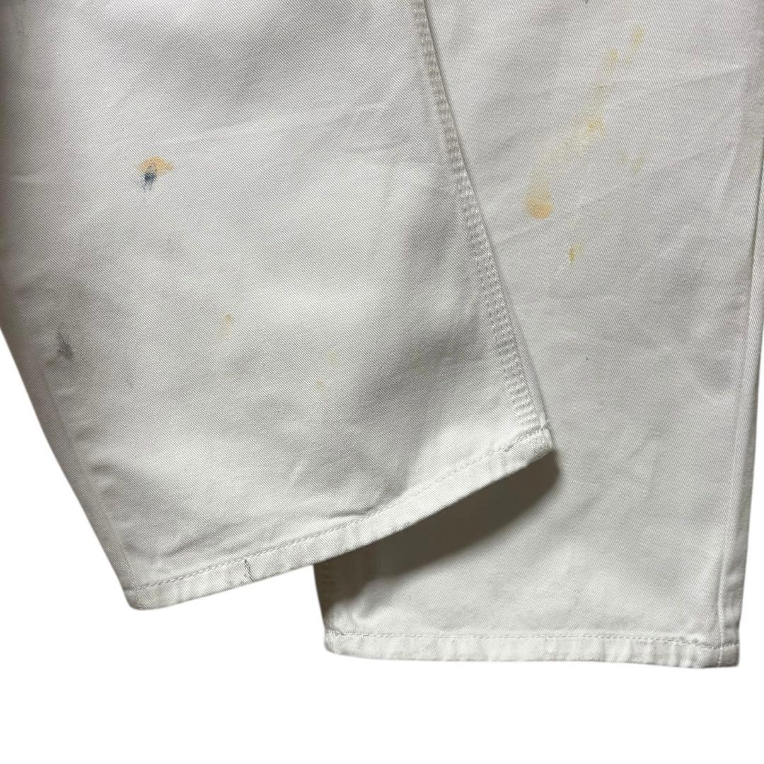 USA製 TRADESMAN デニムペインターパンツ ペイント ペンキ 一点物