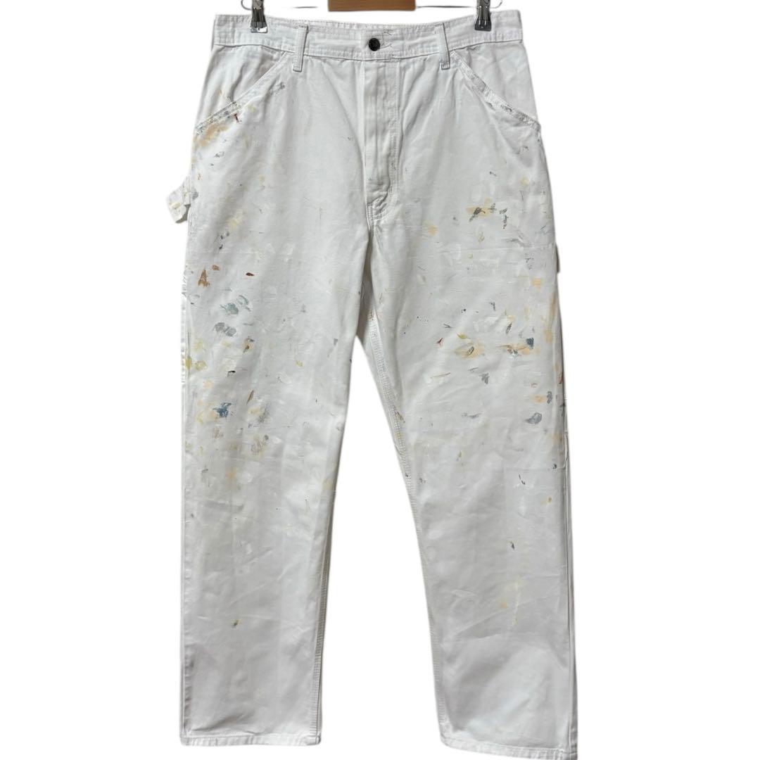 USA製 TRADESMAN デニムペインターパンツ ペイント ペンキ 一点物