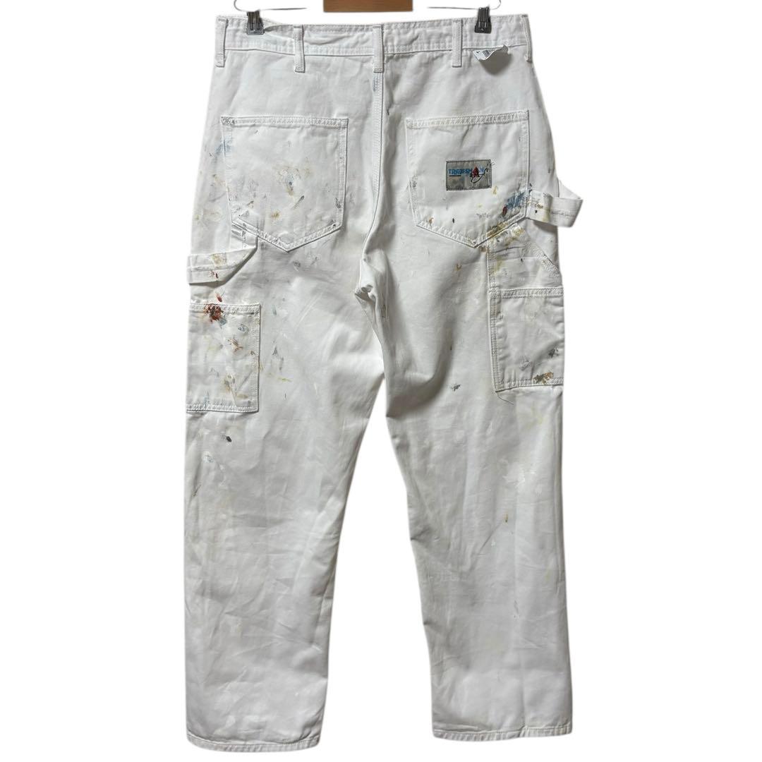 USA製 TRADESMAN デニムペインターパンツ ペイント ペンキ 一点物
