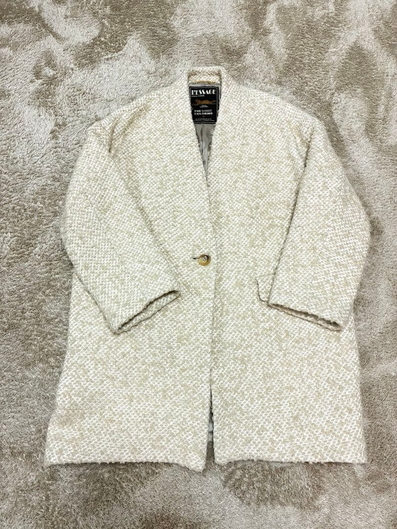 ジャーナルスタンダードレサージュ　コクーンミドルコードベージュ年内発送26日まで