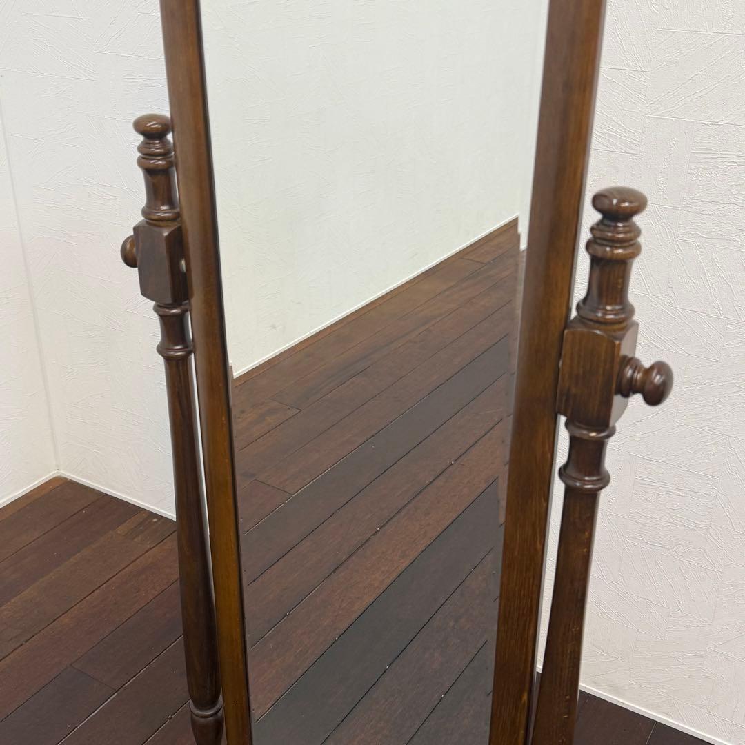 H19K5 カリモク karimoku スタンドミラー コロニアル AC7177