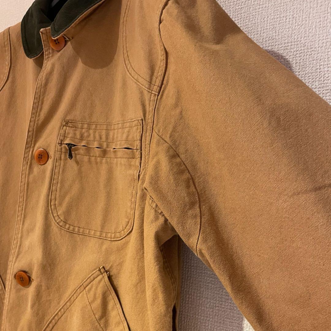 80s USA製 L.L.Bean ダックハンティングジャケット 動物柄 L
