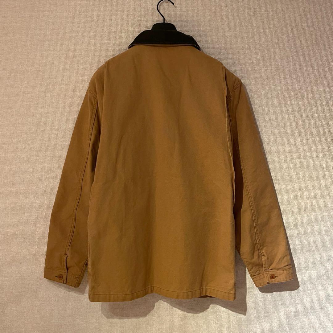 80s USA製 L.L.Bean ダックハンティングジャケット 動物柄 L