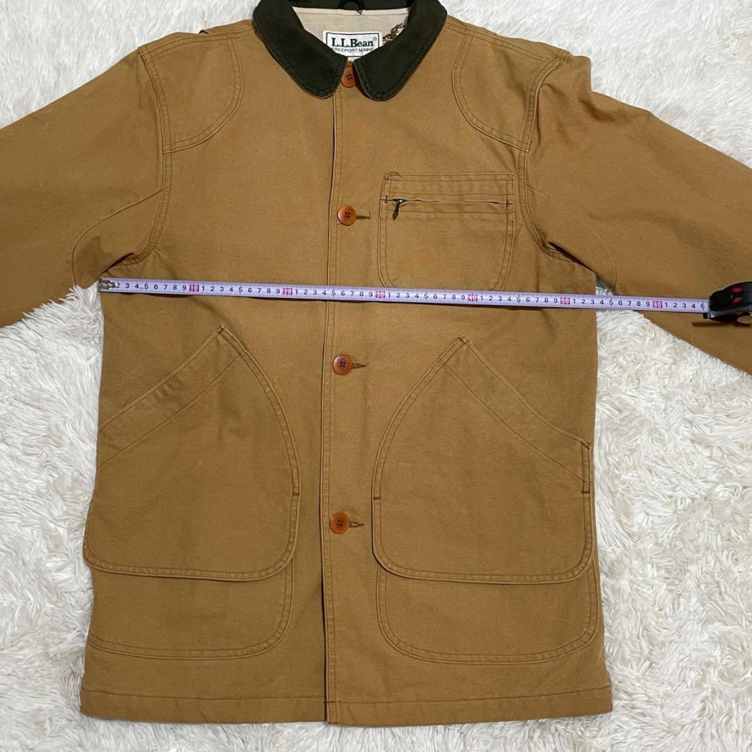 80s USA製 L.L.Bean ダックハンティングジャケット 動物柄 L