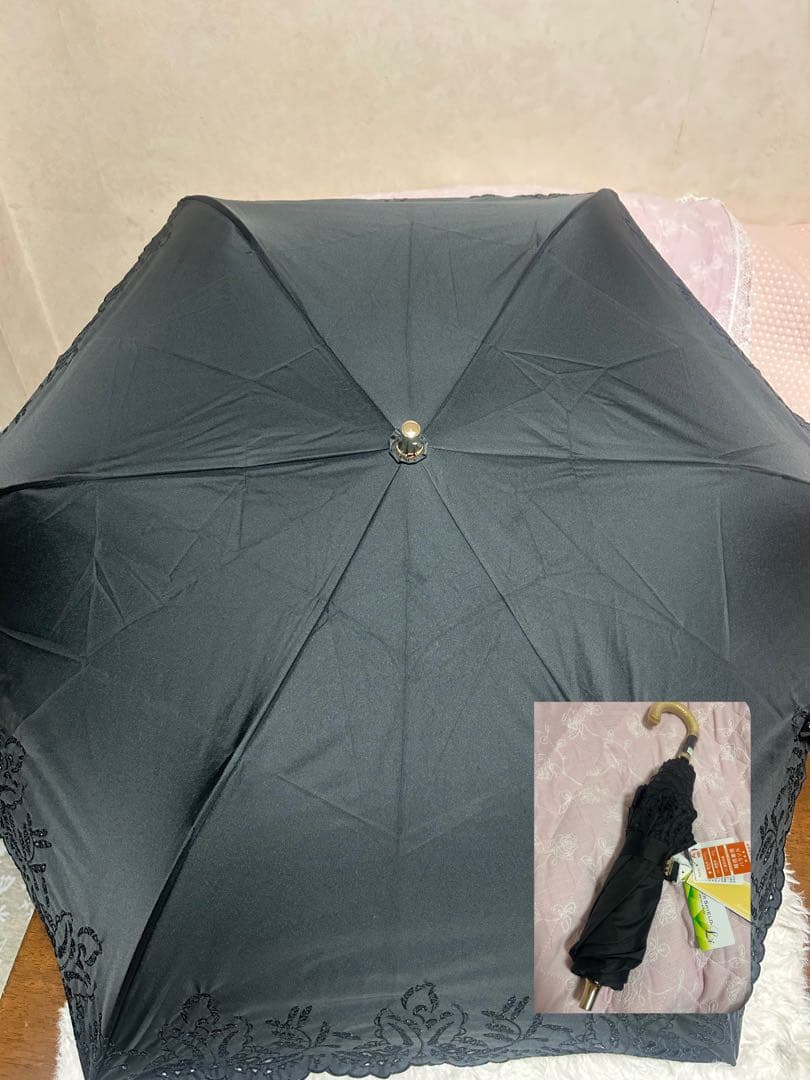 新品ビューランス　コンパクト傘　日傘　晴雨兼用　一級遮光サマーシールド