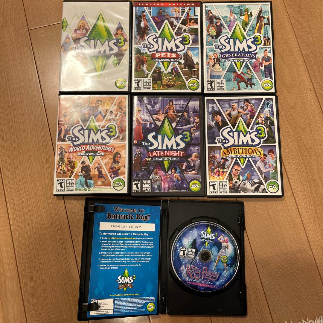 US版　SIMS3セット