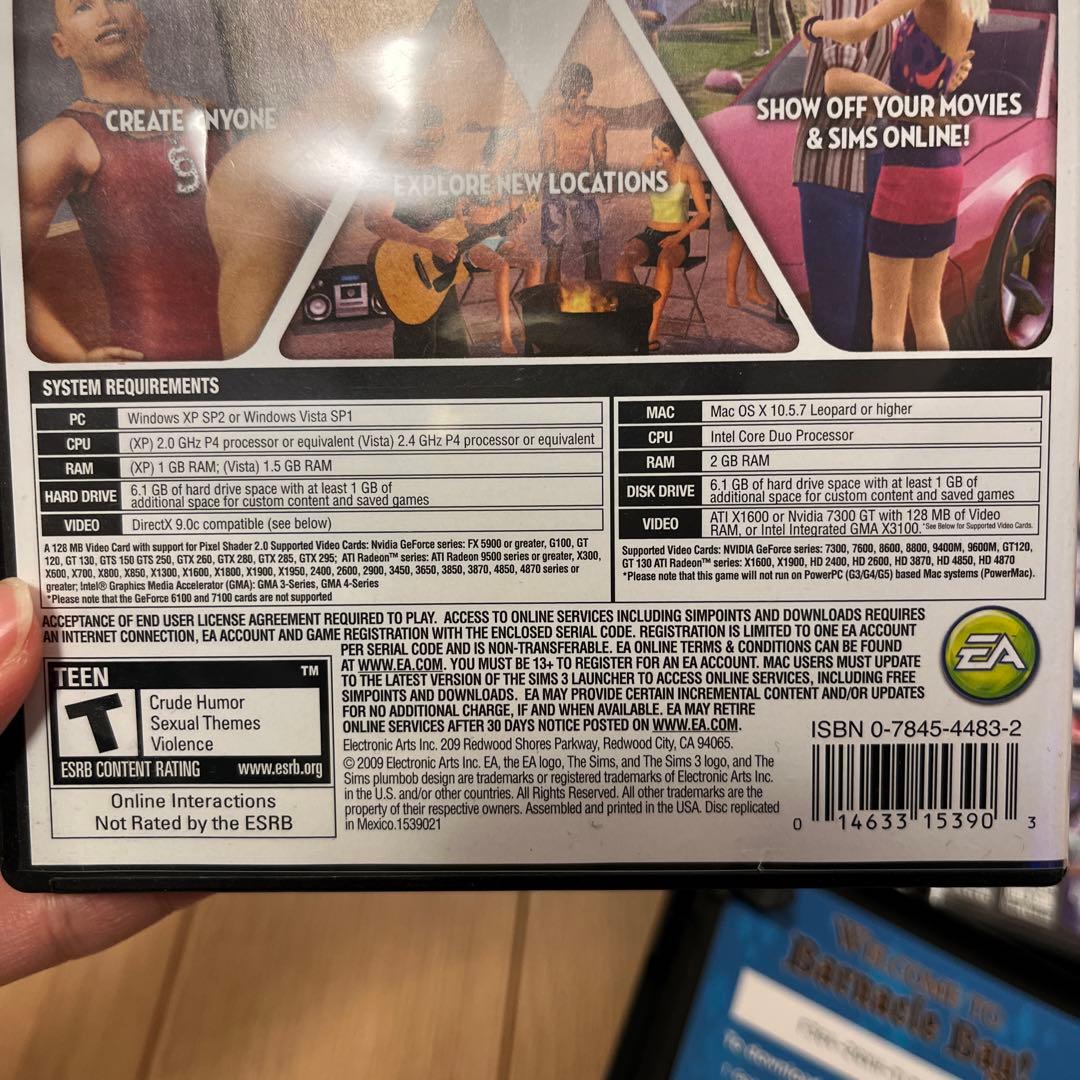 US版　SIMS3セット