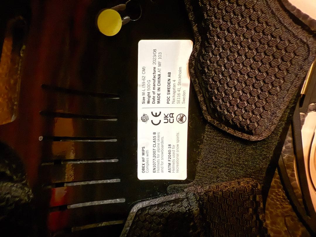 スキー・スノーボードアクセサリー POC OBEX WF MIPS