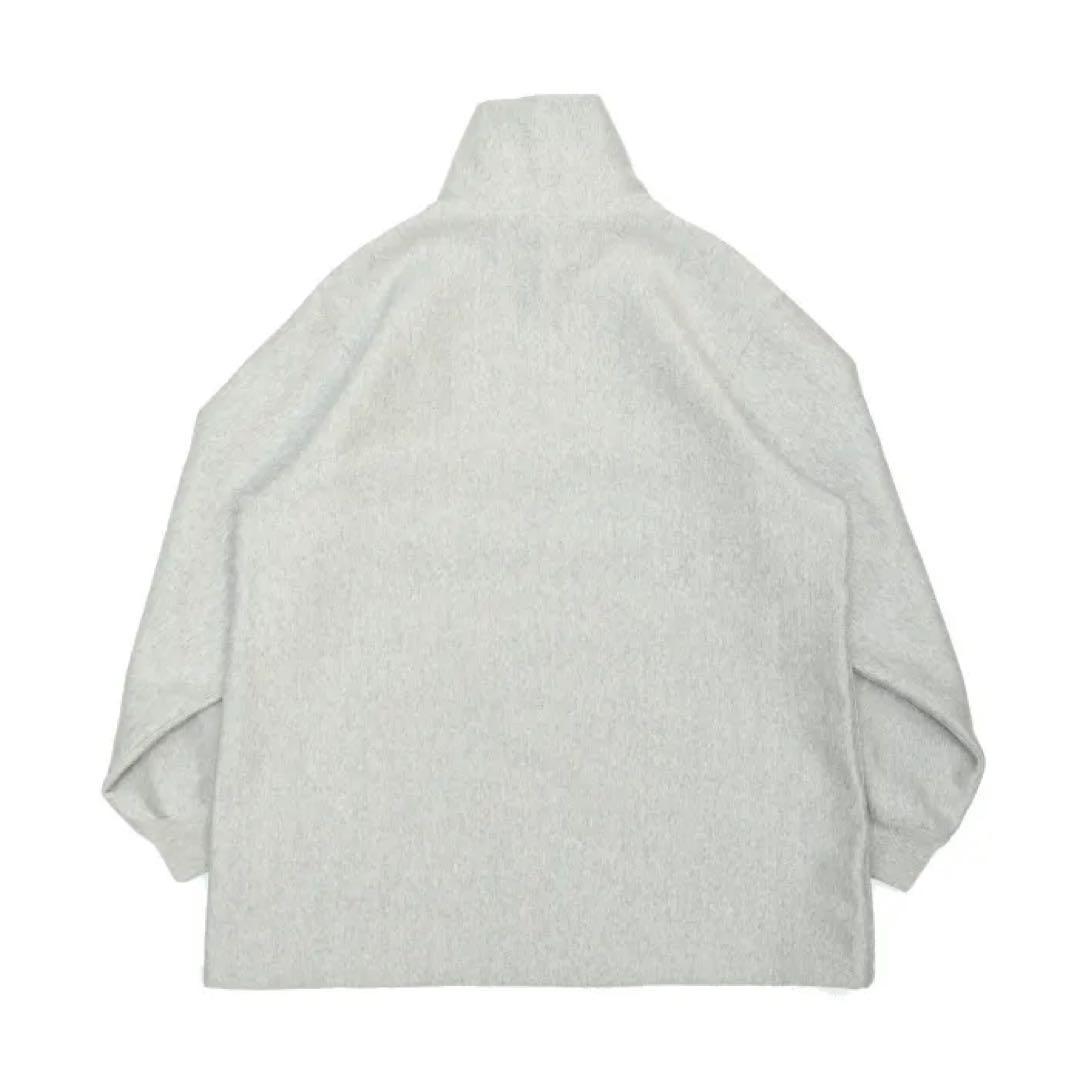 PHEENYフィーニー Athletic fleece harf zip P/O