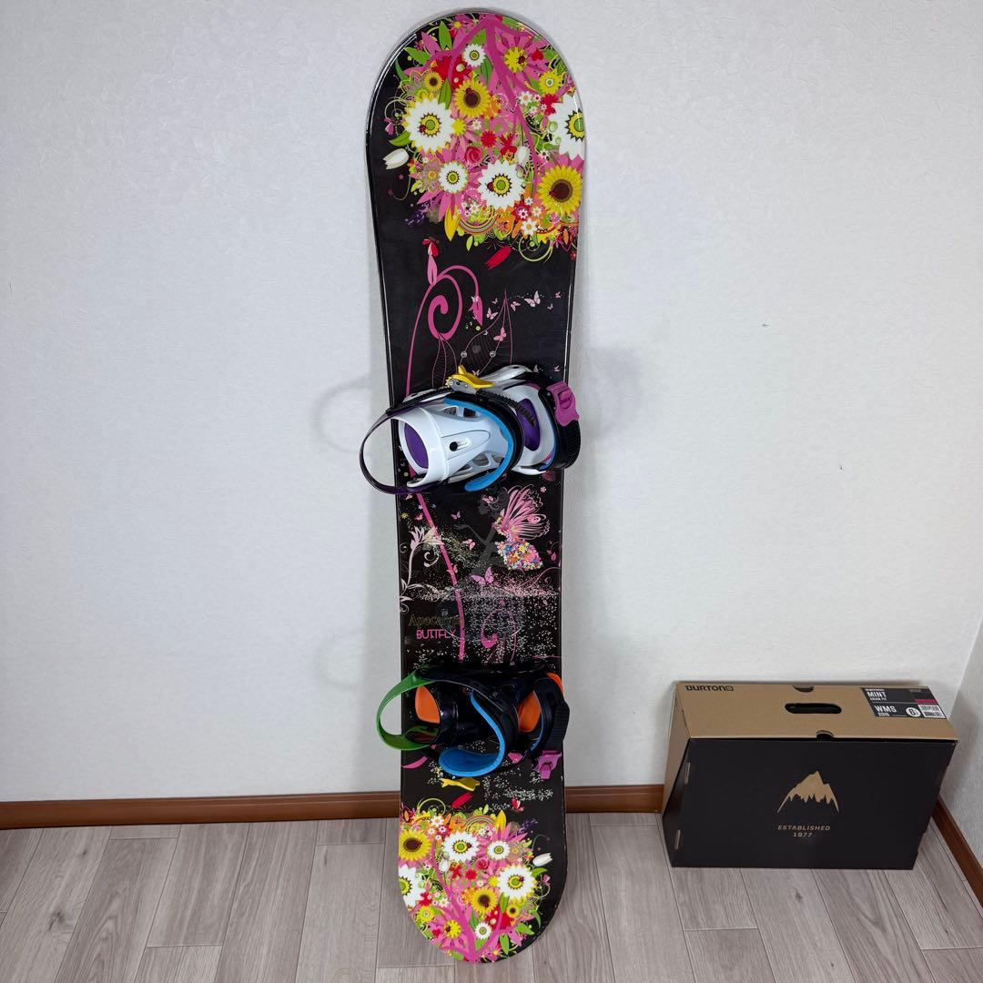 専用レディーススノーボードセット 144cm 24.5cm