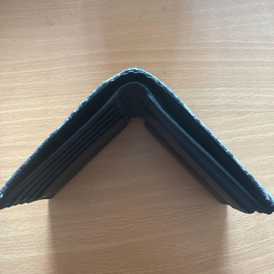 Dior 二つ折り財布 ロゴパターン