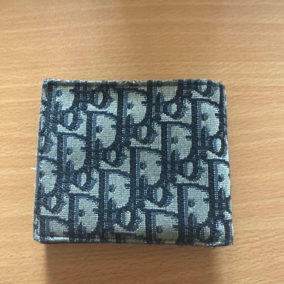 Dior 二つ折り財布 ロゴパターン