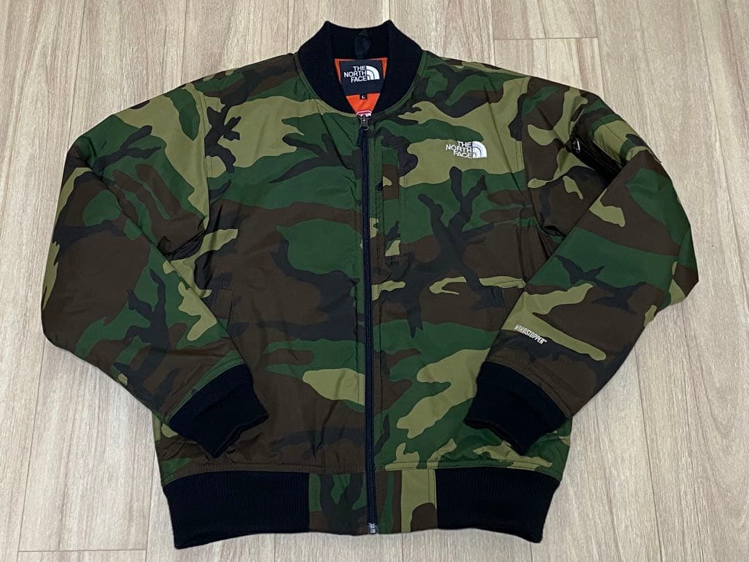 THE NORTH FACE 迷彩 カモフラ MA-1ジャケット L