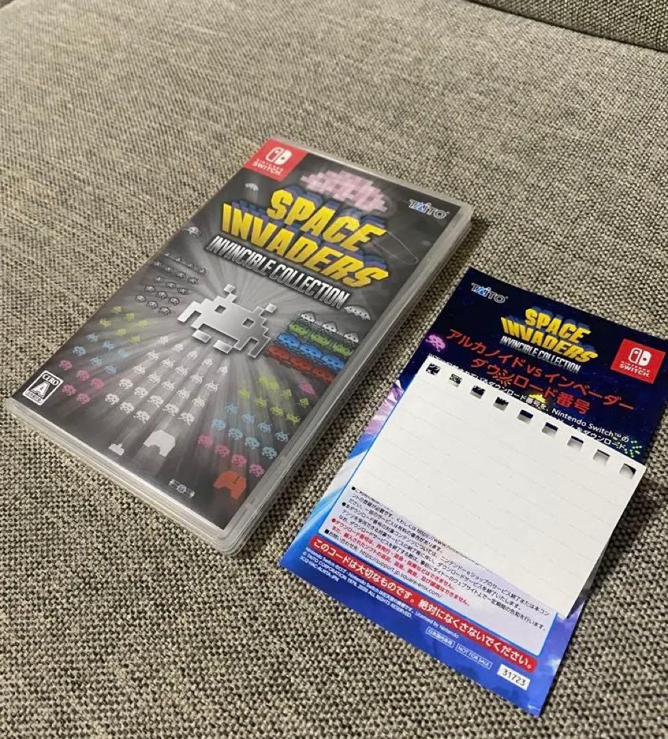 スペースインベーダー インヴィンシブルコレクション　Switch ソフト