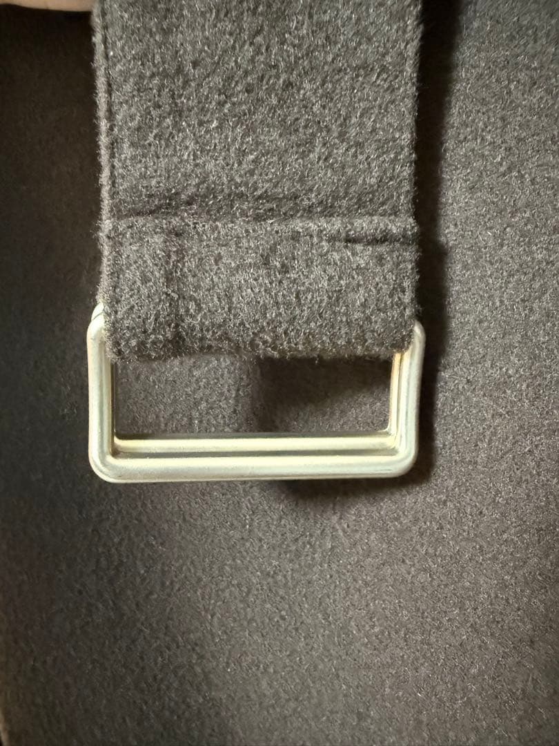 anuans アニュアンス ウールロングトレンチコート BROWN ブラウン