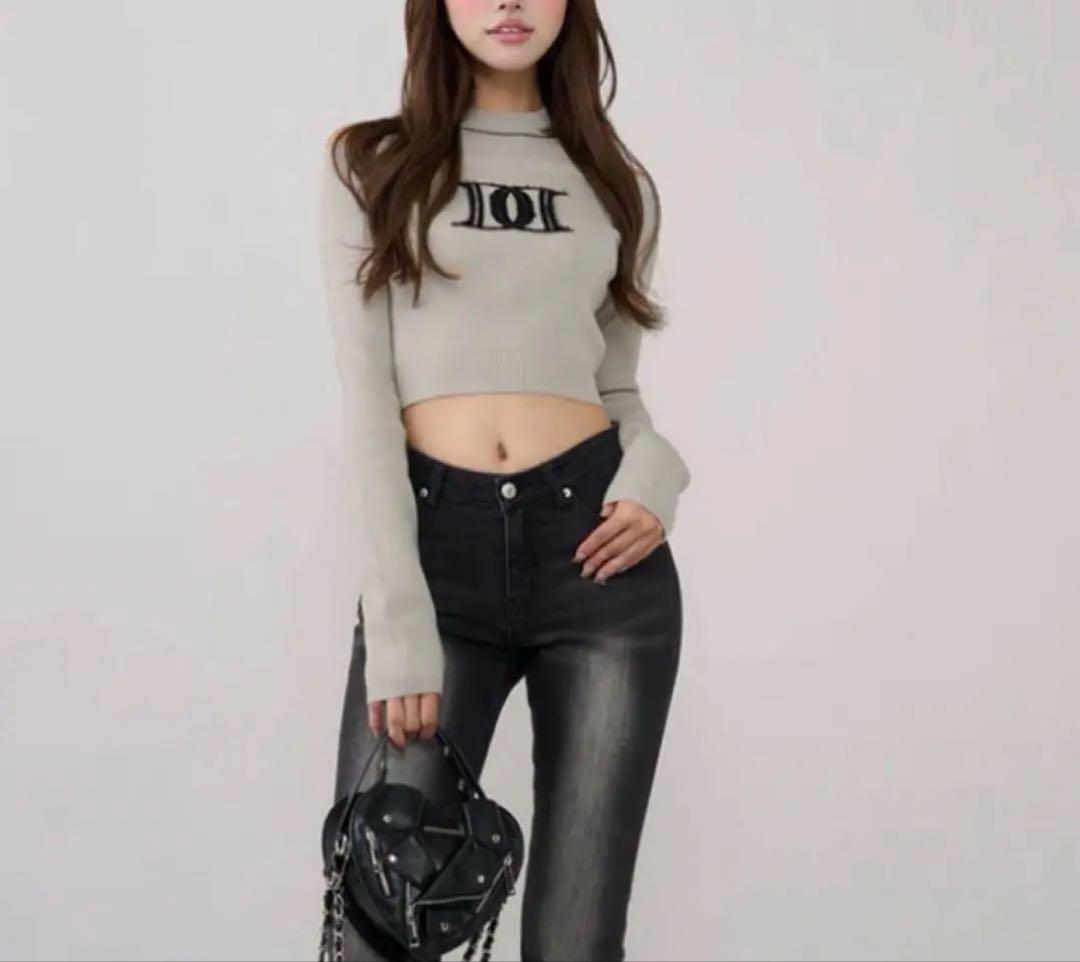 【新品タグ付き】Darich ライダースライクハートミニバッグ ブラック