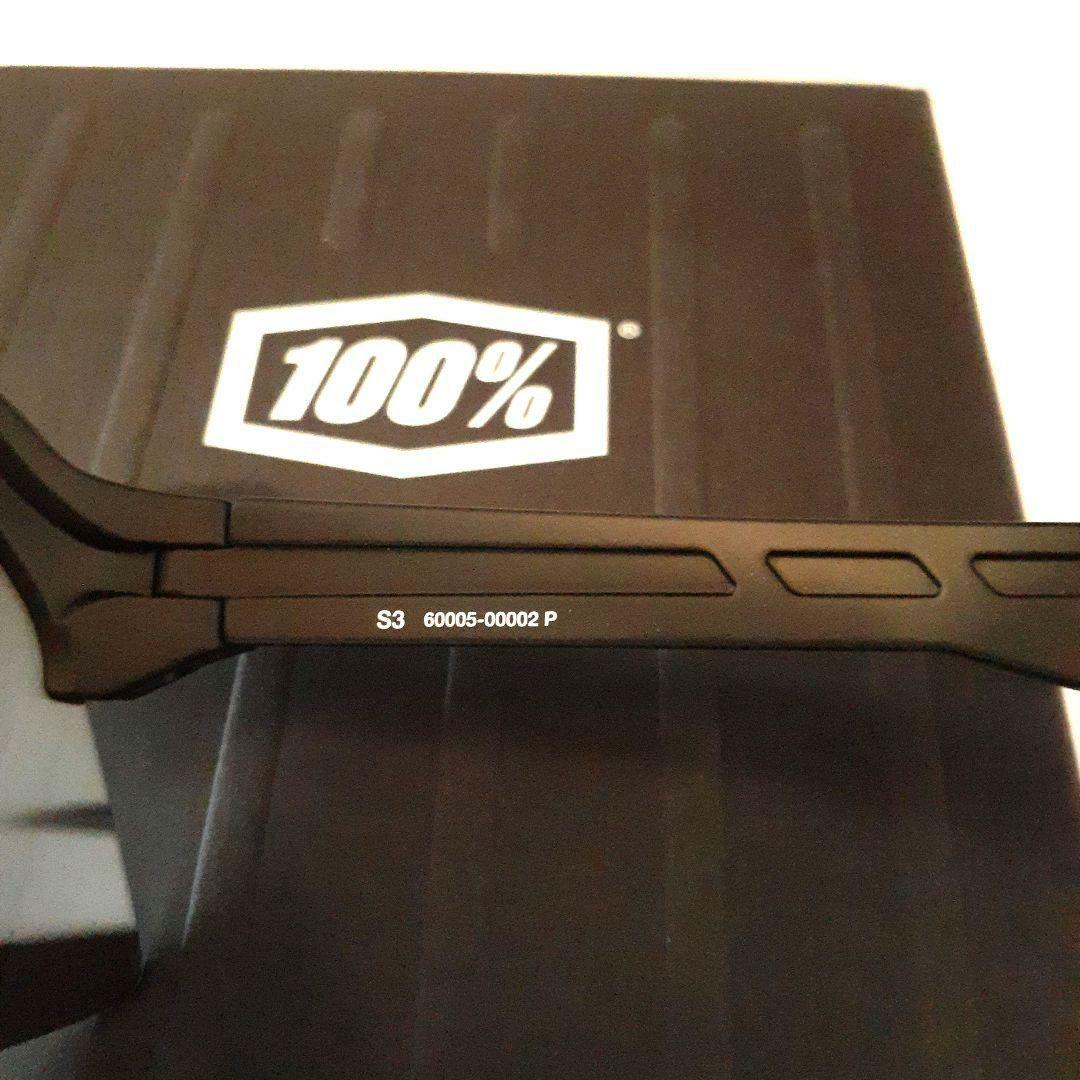 最新版 100% S3 ブラック ソフトゴールド ワンハンドレッド サングラス