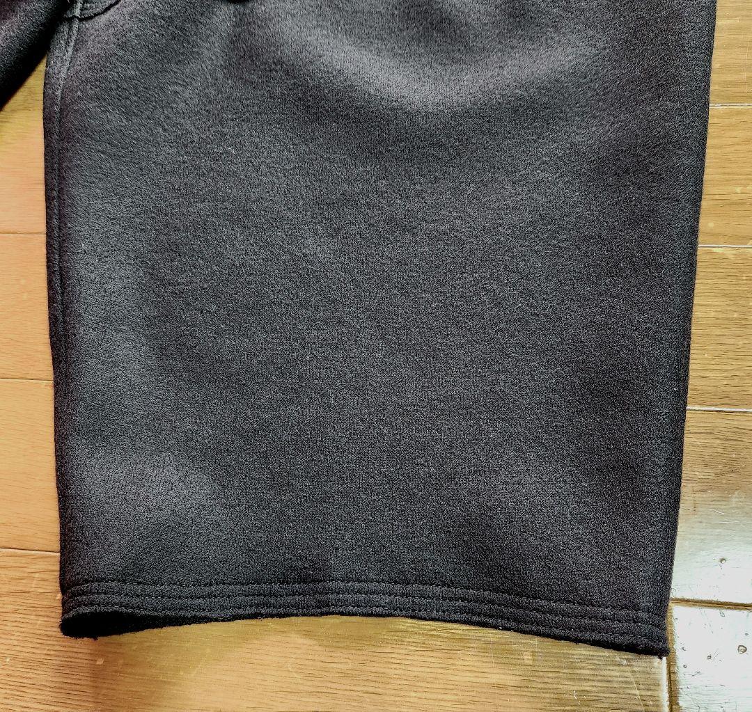 あーちゃん　バルーンパンツ　圧縮ウールニット黒