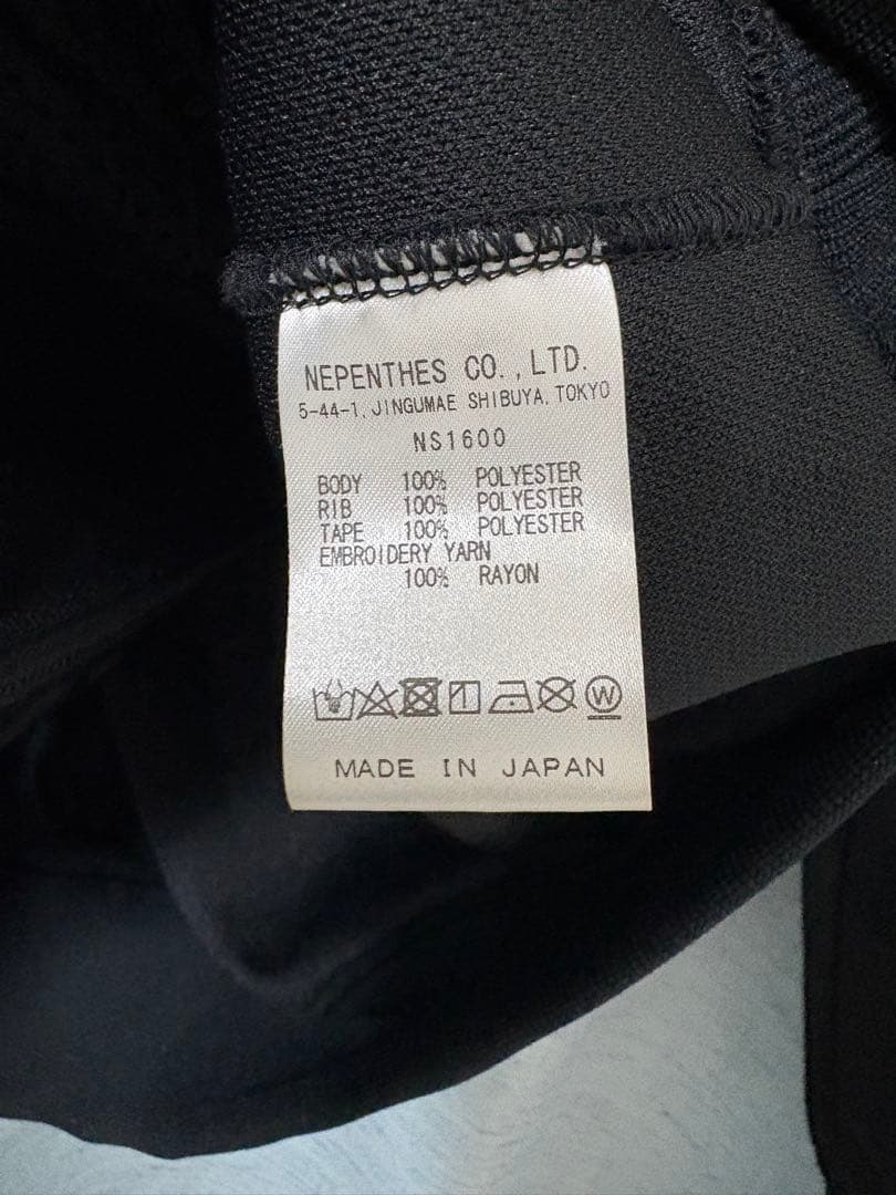 完売サイズ 別注 Needles トラックジャケット　black L size